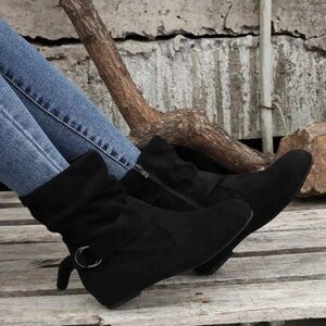 Women's Black Ankle Boots